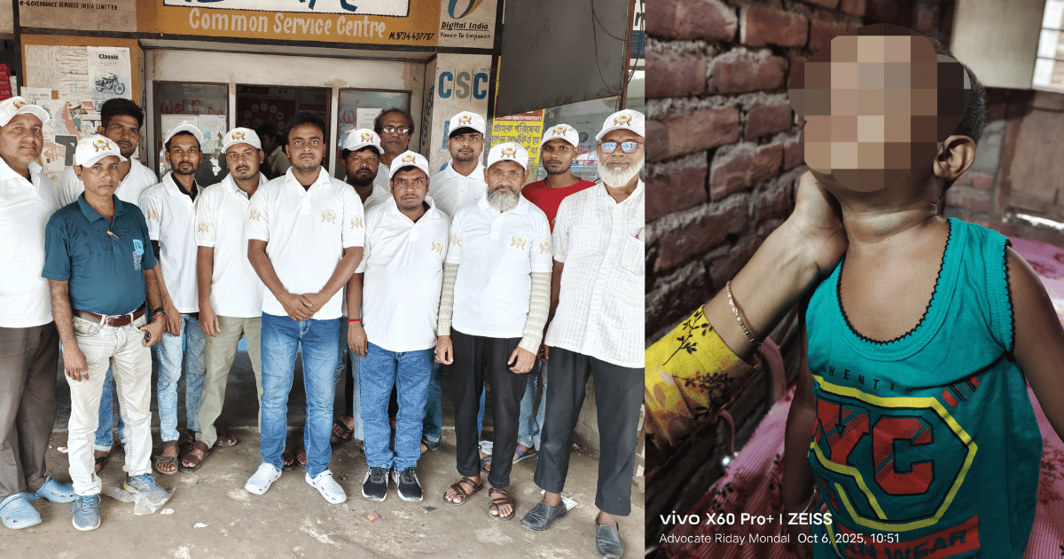 খাদিজার পাশে জলঙ্গী  সেবা ফাউন্ডেশন